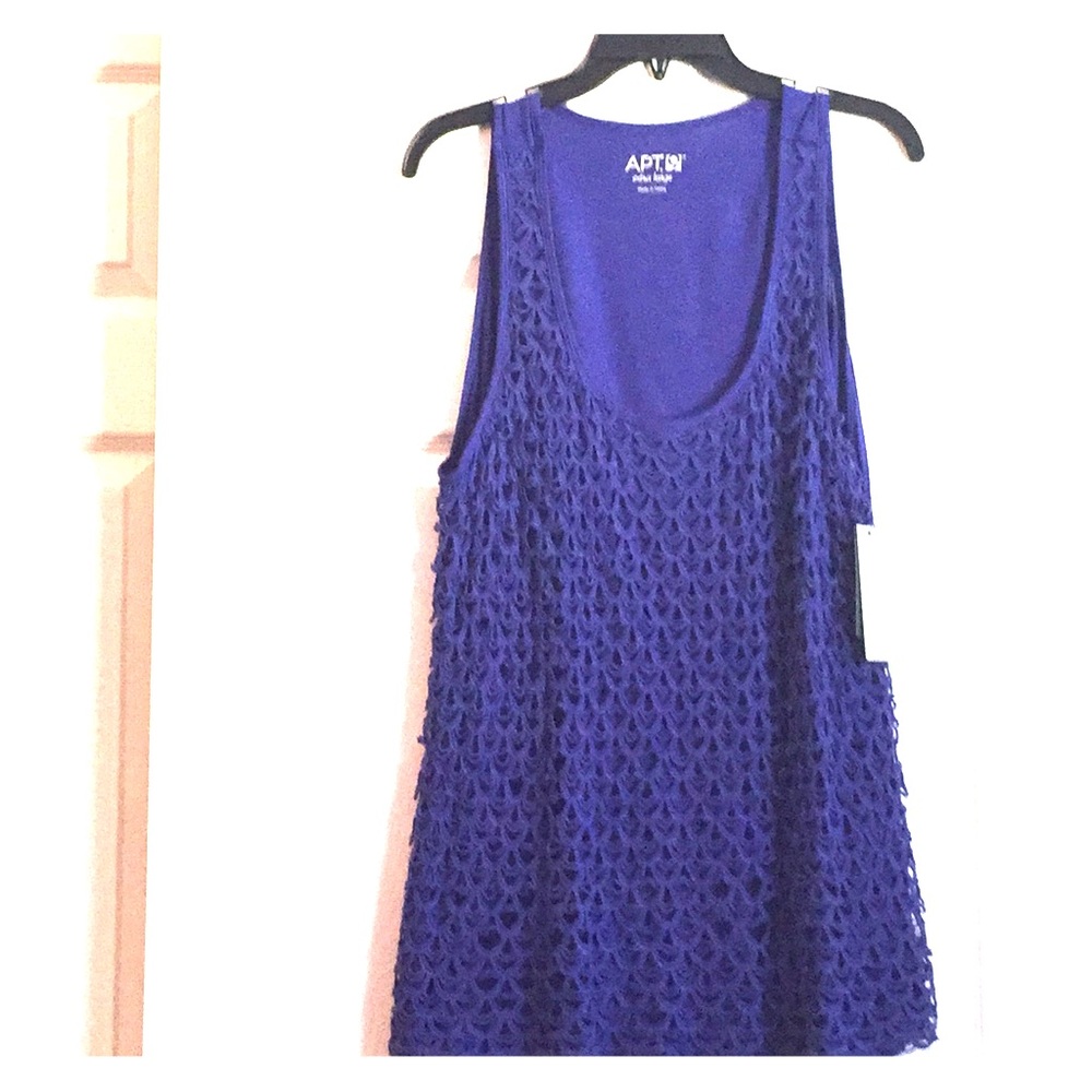 Crochet front tank